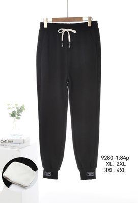 Теплі жіночі штани на хутрі №9280 р.XL,2XL,3XL,4XL 9280-1 фото