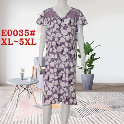 Ночнушка&nbsp;№Е0035 р. XL-5XL (54-62) Е0035 фото