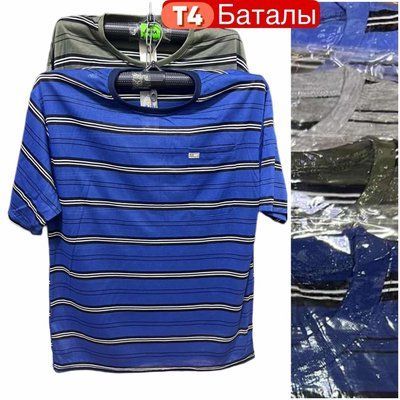 Мужская футболка №Т4 р.5XL-8XL (56-64) микс Т4 фото