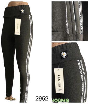 Женские спортивные лосины "Clover" №YJ2952 р-р XL,XXL,XXXL YJ2952 фото