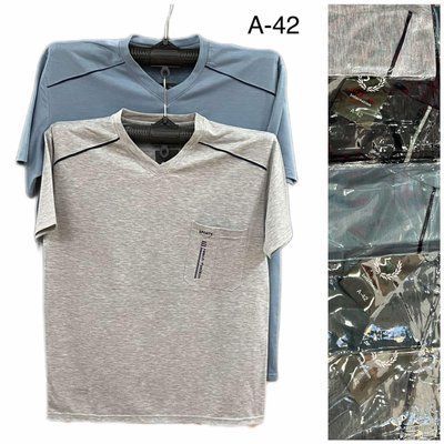 Мужская футболка №А42 р.XL-5XL (48-56) микс А42 фото