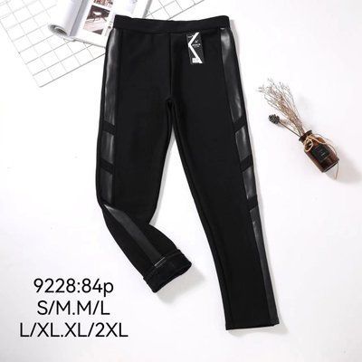 Теплые женские брюки дайвинг, мех "Kenalin" №9228 р.S/M,M/L,L/XL,2XL 9228 фото