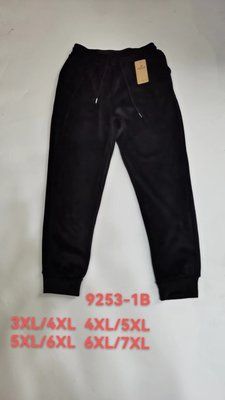 Женские велюровые брюки на МЕХУ, манжет №9253-1В р.3/4,4/5,5/6,6/7XL 9253-1В фото