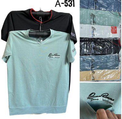 Мужская футболка №А531 р.2XL-5XL (48-54) микс А531 фото